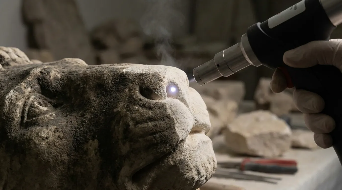 Nettoyage de monuments